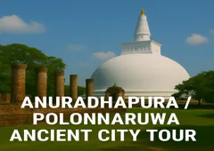 Anuradhapura and Polonnaruwa ruins