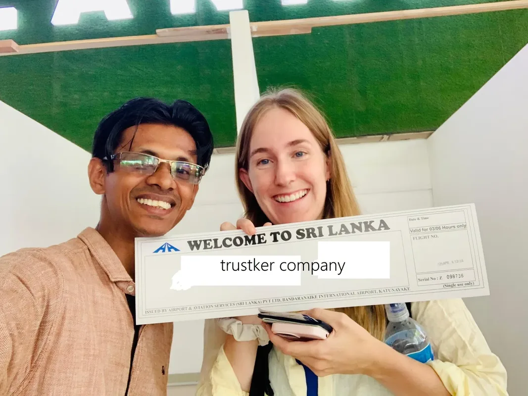 Trustker airport meet and greet service in Sri Lanka