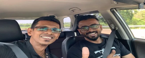 Trustker chauffeur team travelling with guests in Sri Lanka